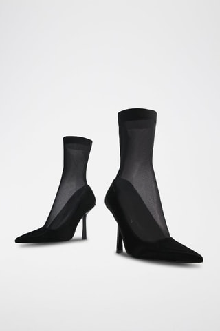Sapatos de salto envernizados - Preto