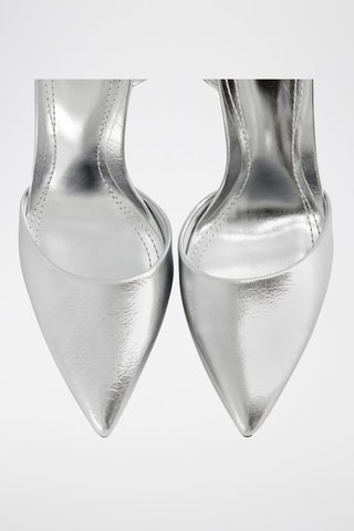 Sapatos de salto - Prateado