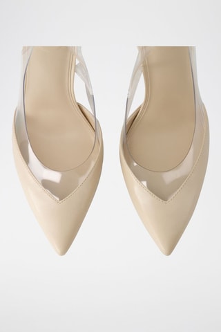 Sapatos de salto - Cru