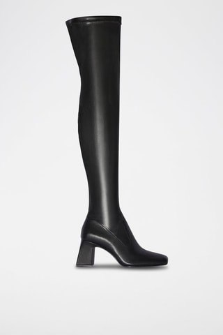 Botas acima do joelho Preto