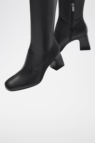 Botas acima do joelho Preto