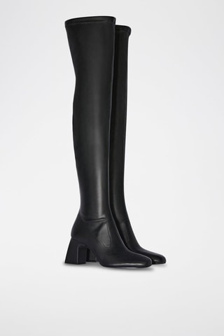 Botas acima do joelho Preto