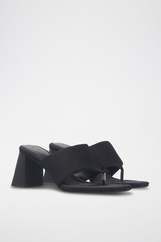Mules de salto Preto