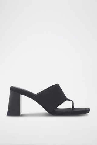Mules de salto Preto