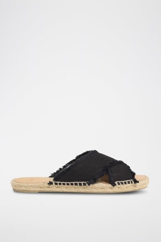 Mules Palmera - Preto