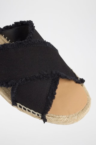 Mules Palmera - Preto