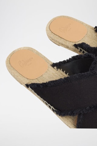 Mules Palmera - Preto
