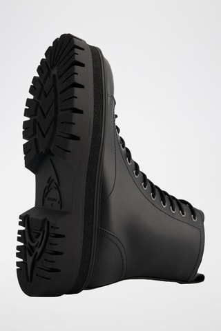 Botins com plataforma - Preto