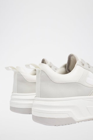 Sapatilhas com plataforma Branco
