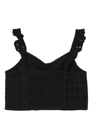 Camisola de alças - Preto