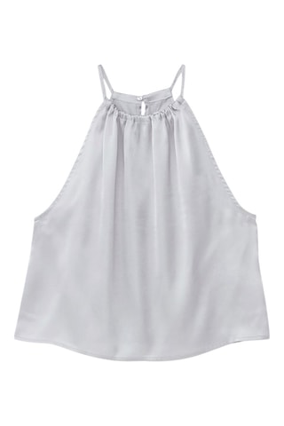 Camisola de alças - Prateado