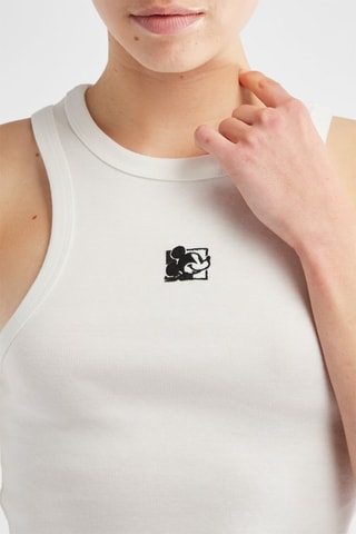 Camisola de alças Mickey Disney - Branco