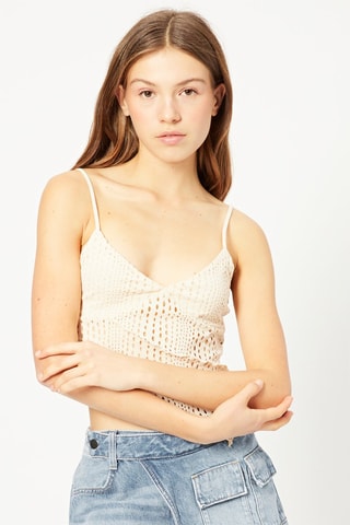 Crop top - Marfim