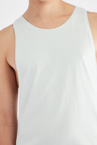 Camisola de alças - Azul-celeste