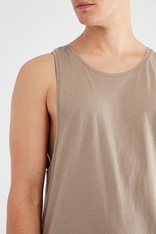 Camisola de alças - Bege
