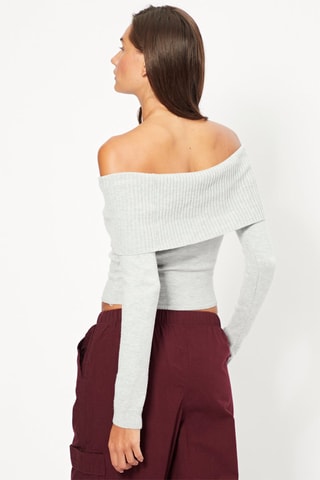Camisola - Cinzento-claro