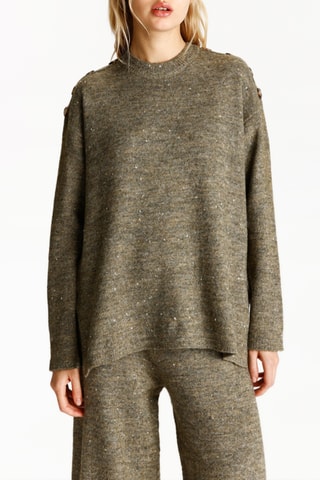 Pull - Kaki chiné