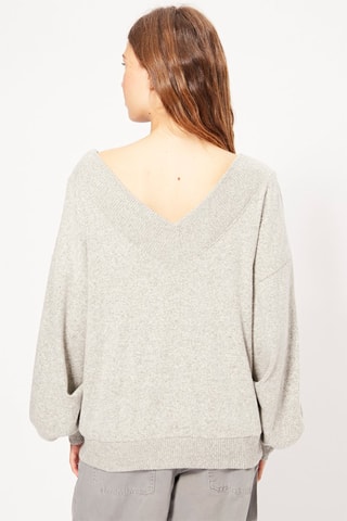Pull - Gris clair chiné