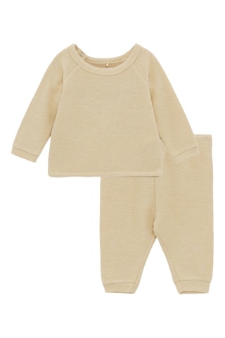Camisola e leggings - Bege