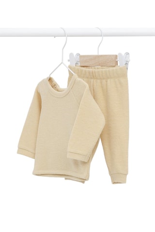 Camisola e leggings - Bege