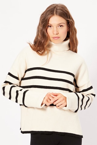 Pull - Noir et écru