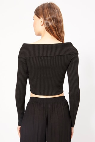 Gilet court - Noir