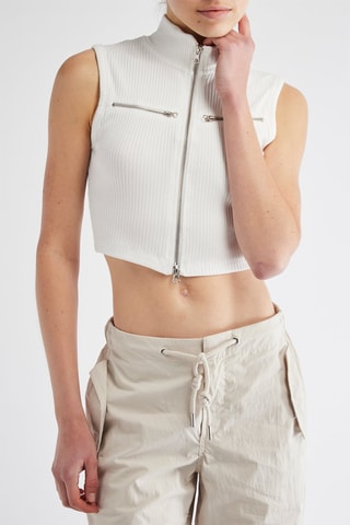 Gilet sans manches - Blanc