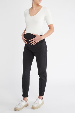 Jeggings de grávida - Preto
