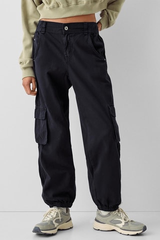 Calças jogger - Preto