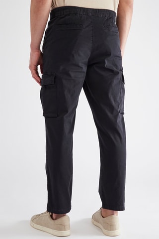 Calças cargo - Preto