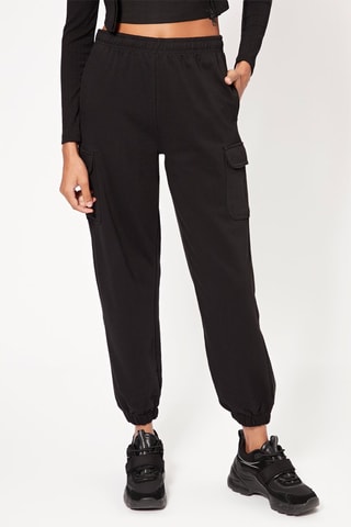 Calças jogger - Preto