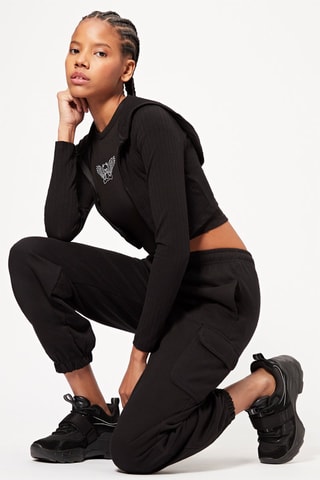 Calças jogger - Preto