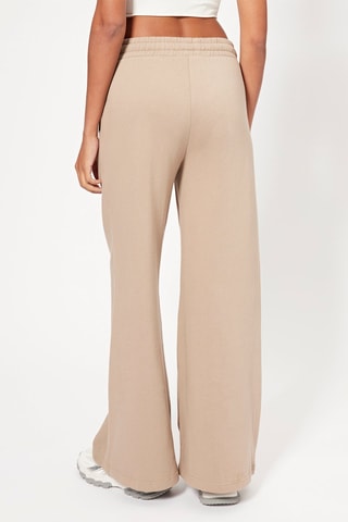 Calças wide legs - Bege
