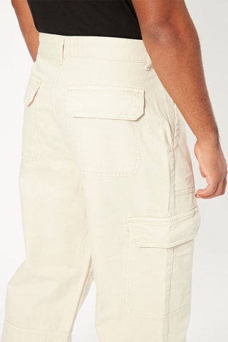 Pantalon cargo - Ecru