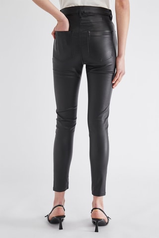 Calças skinny cintura alta - Preto