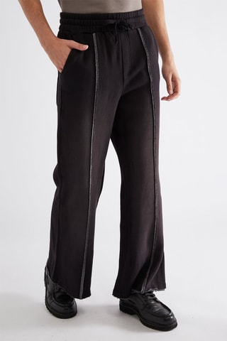 Calças wide legs - Preto