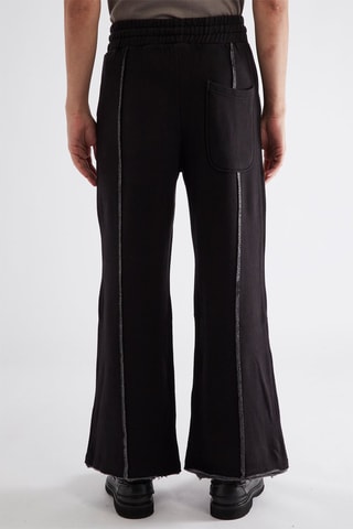Calças wide legs - Preto