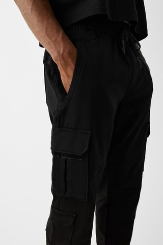 Calças jogger slim - Preto