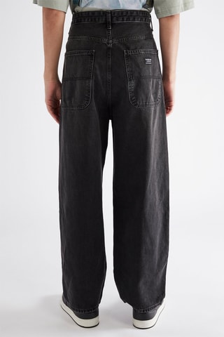 Calças de ganga baggy - Preto