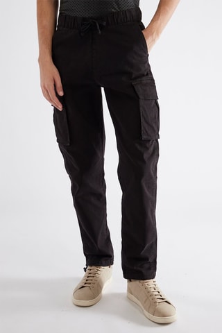 Calças cargo - Preto