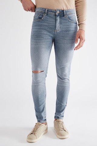 Calças de ganga skinny - Azul