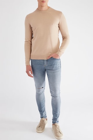 Calças de ganga skinny - Azul