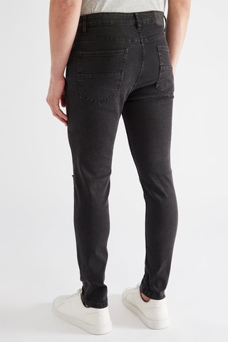 Calças de ganga skinny - Preto