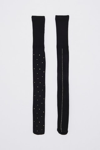 2 pares de collants - Preto