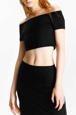 Crop top - Preto