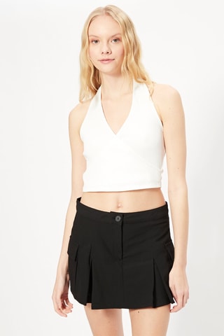 Crop top - Blanc