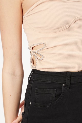 Crop top corpete Rosa