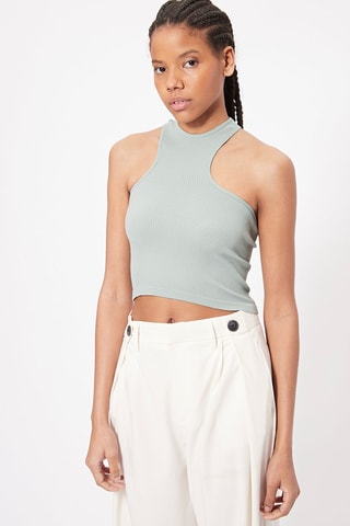 Crop top - Vert clair