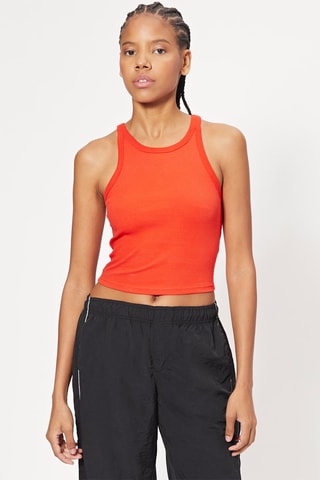 Camisola de alças - Laranja