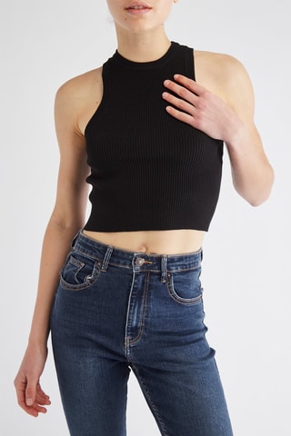 Crop top - Preto